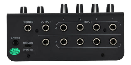 Rockville LINE8 USB 8 Channel Mic/Line Mixer w/ USB Computer Recording Interface