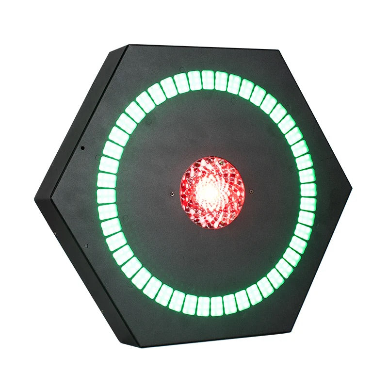 Eliminator Lighting Fantasy FX RGBW Effect Light w/Center Beam+SMD Circular Halo