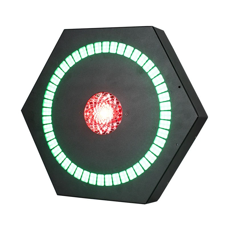 Eliminator Lighting Fantasy FX RGBW Effect Light w/Center Beam+SMD Circular Halo