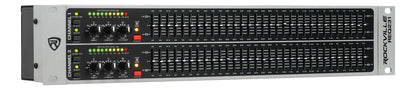 Rockville REQ231 V2 Dual 31 Band 1/3 Octave Graphic Equalizer w/ Sub-Output!