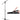 Rockville RVMIC50 Portable Sturdy Mic Stand w/ Boom Arm, Carry Bag, Adjustable