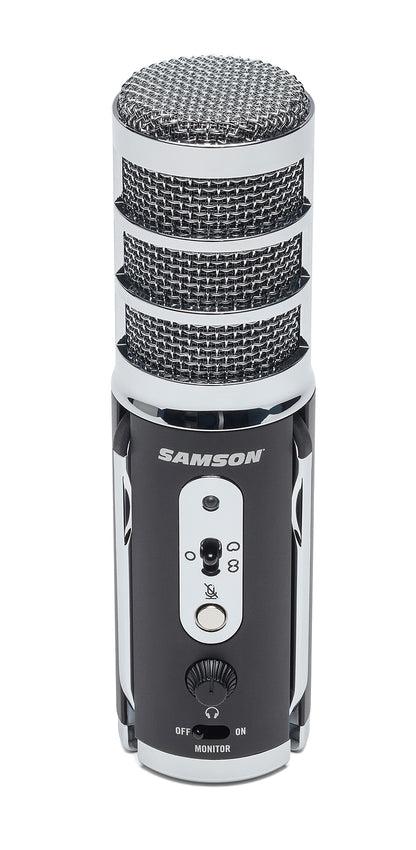 Samson Satellite Recording USB/iOS Microphone Computer iPad iPhone Streaming Mic