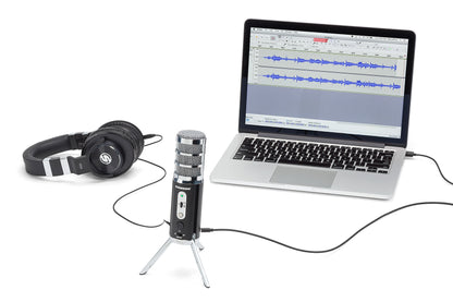 Samson Satellite Recording USB/iOS Microphone Computer iPad iPhone Streaming Mic