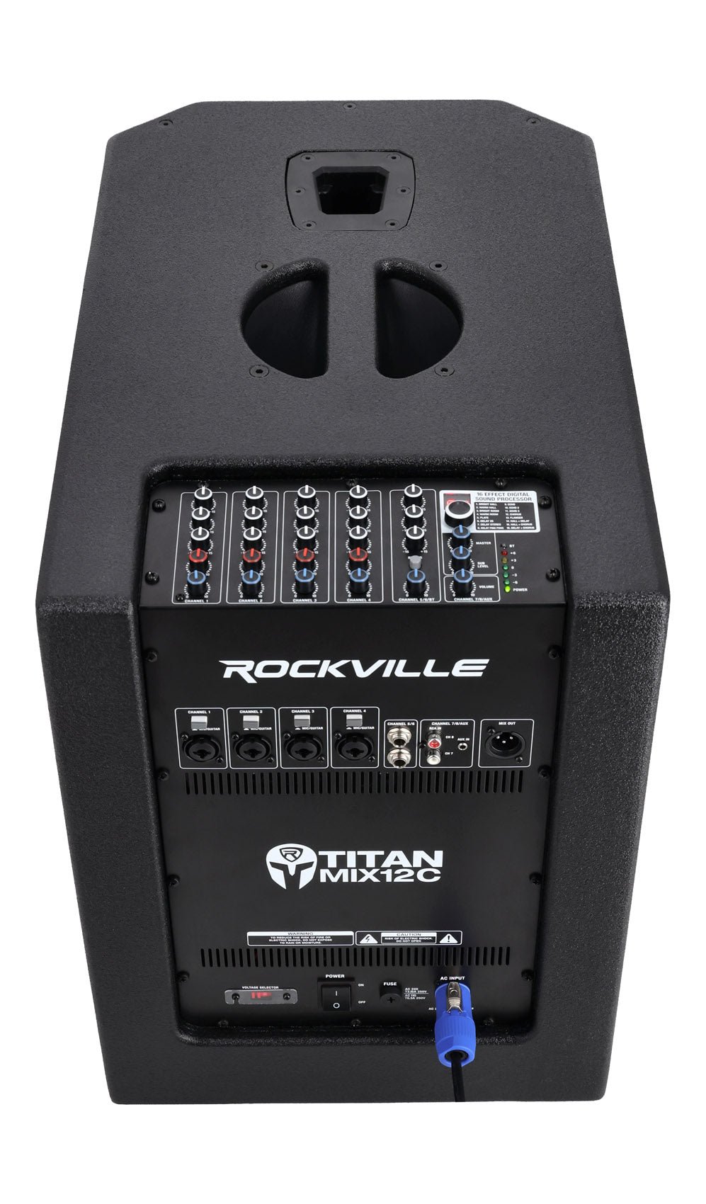 Rockville TITAN MIX12C BOX 1 - Contains 12" Powered Sub + Cover