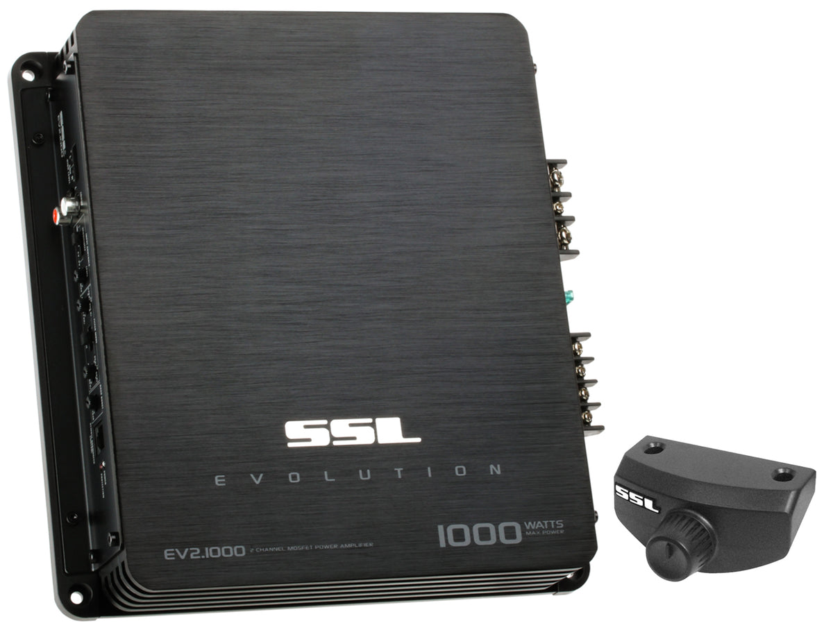 EV2.1000 2-Channel Car Audio Amplifier