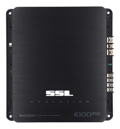 EV2.1000 2-Channel Car Audio Amplifier