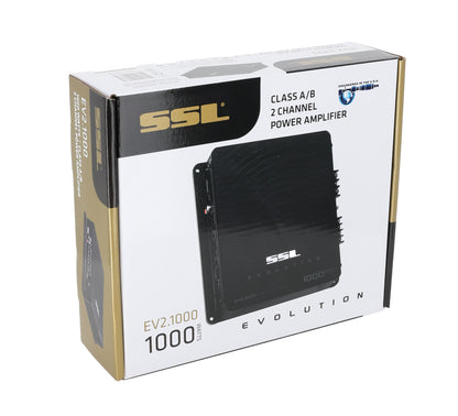 EV2.1000 2-Channel Car Audio Amplifier