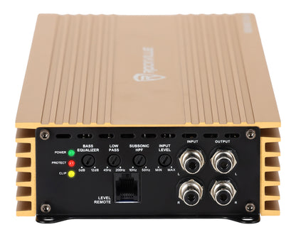 Rockville RD1000.1 Gold 1000w RMS @ 1 Ohm (4000w Peak) Mono Amplifier Car Amp