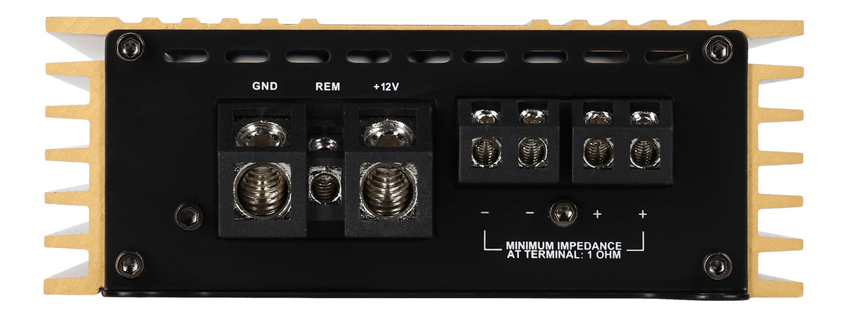 Rockville RD1000.1 Gold 1000w RMS @ 1 Ohm (4000w Peak) Mono Amplifier Car Amp