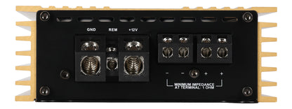 Rockville RD1000.1 Gold 1000w RMS @ 1 Ohm (4000w Peak) Mono Amplifier Car Amp