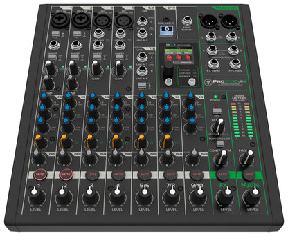 ProFX10v3+ 10-Channel Analog Mixer with GigFX+ Effects, USB-C Recording and Bluetooth