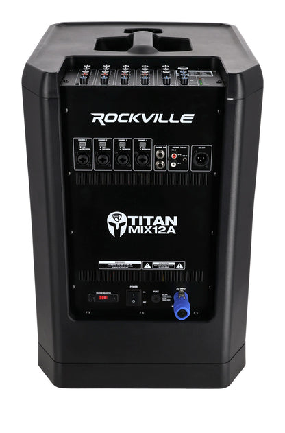 Rockville TITAN MIX12A BOX 1 - Contains 12" Powered Sub + Power Cord + Cover