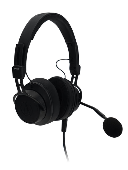 Audio Technica BPHS2Ca-XF4 Broadcast Stereo Condenser Headset w/ 4-Pin XLRF