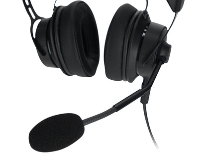 Audio Technica BPHS2Ca-XF4 Broadcast Stereo Condenser Headset w/ 4-Pin XLRF