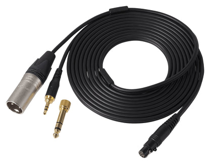 Audio Technica BPHS2Ca-XF4 Broadcast Stereo Condenser Headset w/ 4-Pin XLRF