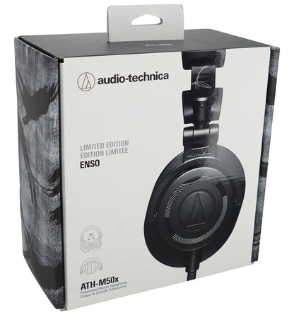Audio Technica ATH-M50x ENSO Over Ear Professional Recording Studio Headphones