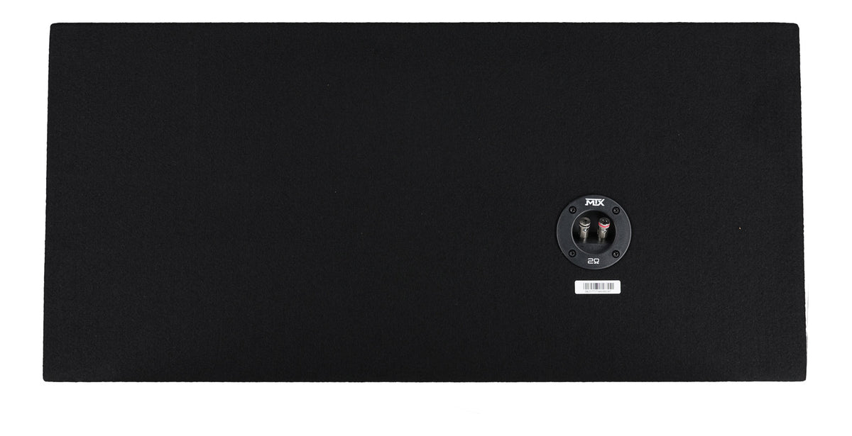 MTX Terminator TNP212D2 Dual 12” Subwoofers+Enclosure+Amp Kit+2 Farad Capacitor