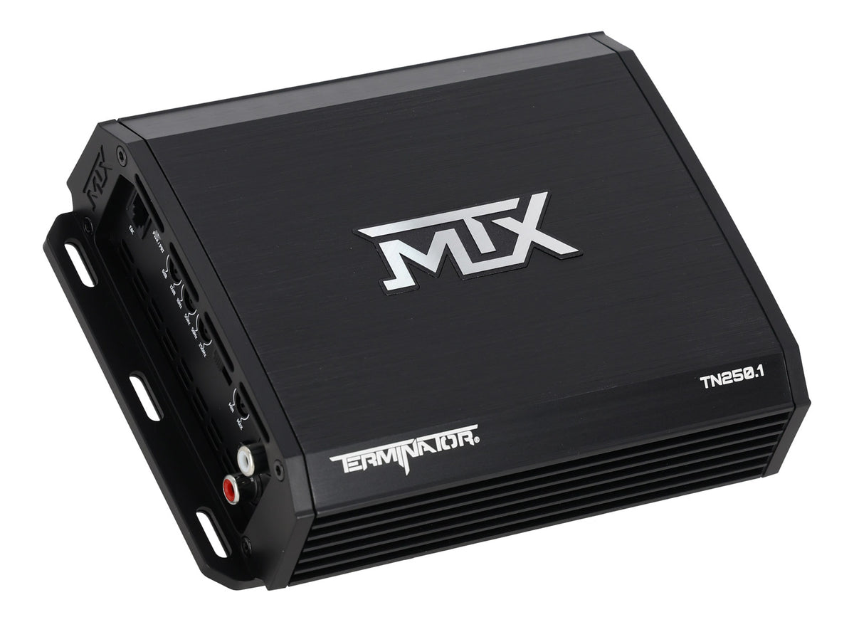MTX Terminator TNP212D2 Dual 12” Subwoofers+Enclosure+Amp Kit+2 Farad Capacitor