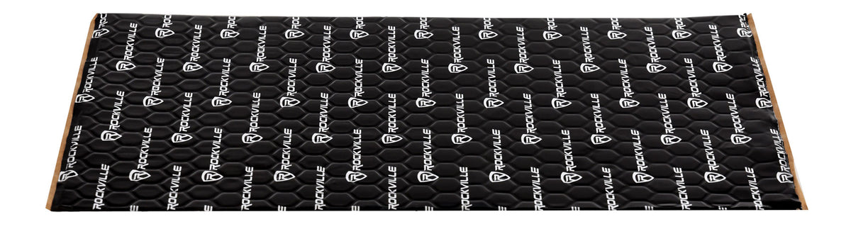 Rockville RockMat 15-25 15 Sq Ft 2.5MM 100 MIL Sound Vibration Deadener Car Kit