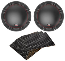 5510-22 10" Subwoofer Pair with Sound Deadening Kit