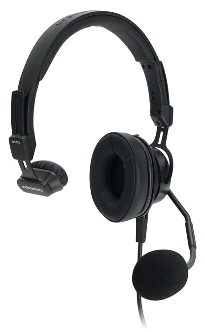 Audio Technica BPHS2Sa-XF4 Single-Ear Dynamic Broadcast Headset w/ 4-Pin XLRF