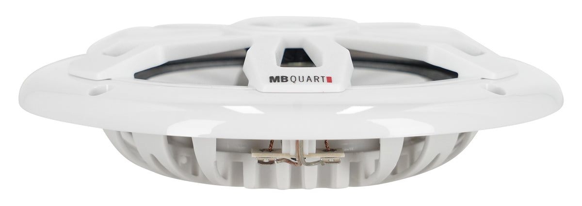 Pair MB Quart NF1-116SW 6.5" 2-Way Ultra Slim Speakers For RV, UTV, Marine White