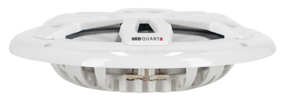 Pair MB Quart NF1-116SW 6.5" 2-Way Ultra Slim Speakers For RV, UTV, Marine White