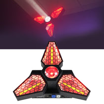 Rockville LEAF SPINNER 250w DJ/Stage 3-In1 Rotating Effect Light, 26 Chan DMX