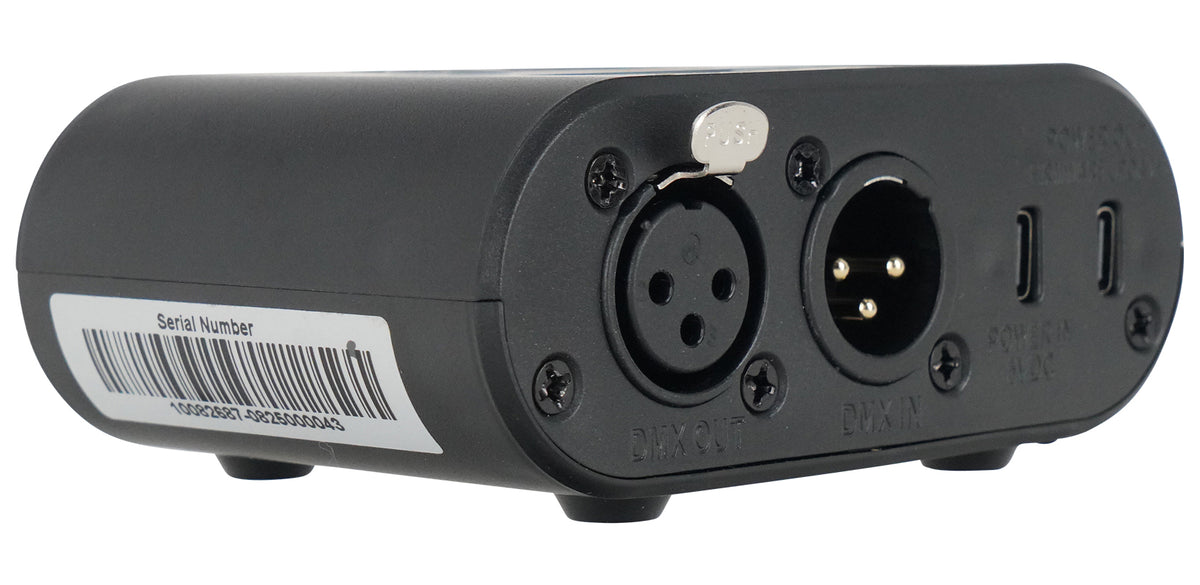 Chauvet D-Fi Hub 2 Compact Wireless DMX Transmitter/Receiver/LED Display DFIHUB2