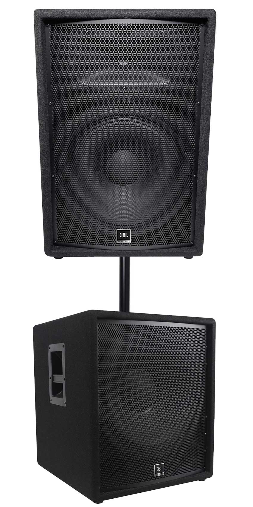 JRX215 Speaker + JRX218S Subwoofer + RSP36 Pole PA System