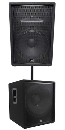 JRX215 Speaker + JRX218S Subwoofer + RSP36 Pole PA System