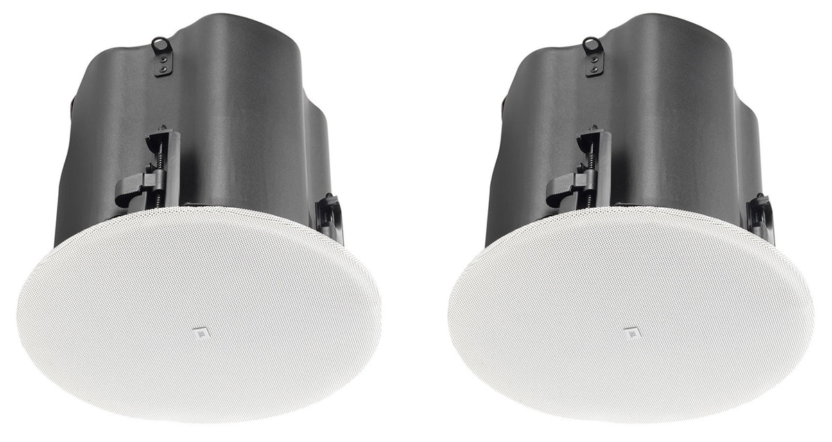 2 JBL Control 416C/T 6.5" Commercial 70v/8-ohm Ceiling Speakers 4 Restaurant/Bar