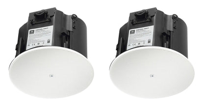 (2) JBL Control 426C/T 6.5" Commercial 70v/12-ohm Ceiling Speakers 4 Restaurant