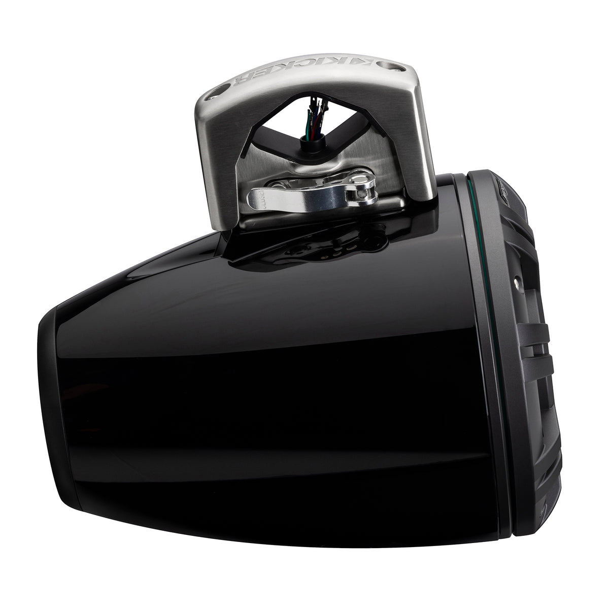 Kicker 51KMTCXL8 8" Black Horn Loaded Marine Wakeboard Tower Speakers KMTCXL8