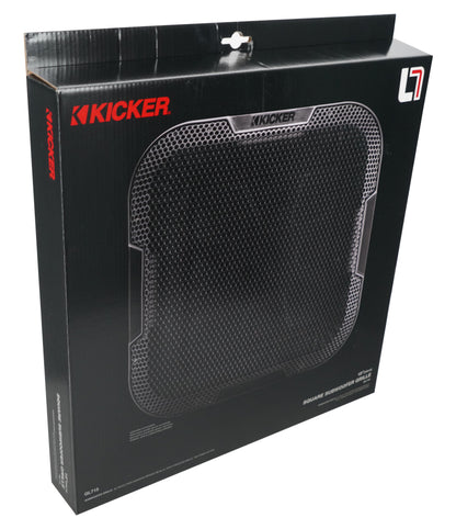Kicker 52GL715 15" Steel Mesh Square Subwoofer Grille GL715