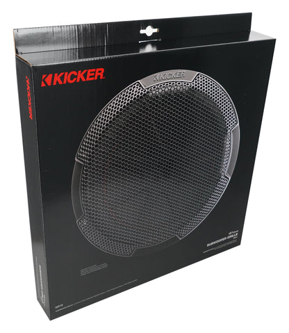 Kicker 52GR15 15" Round Steel Mesh Car Subwoofer Grille For Kicker Subs R15