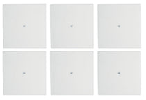 (6) JBL MTC-424SG White Square Grilles for Control 424C/T In-Ceiling Speakers
