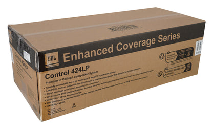 (2) JBL Control 424LP 4" Low Profile 70v/16-ohm Commercial In-Ceiling Speakers