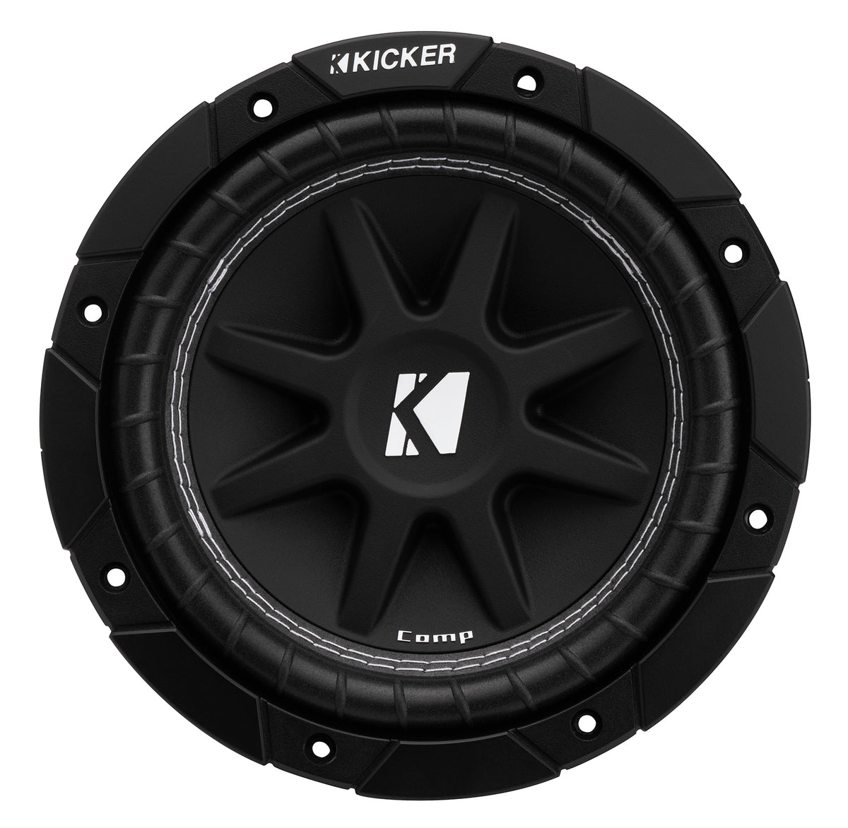Kicker 43C84 8" 100 Watt RMS Comp Subwoofer 4 Ohm SVC Car Audio Sub C84