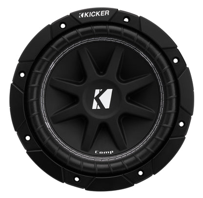 Kicker 43C84 8" 100 Watt RMS Comp Subwoofer 4 Ohm SVC Car Audio Sub C84