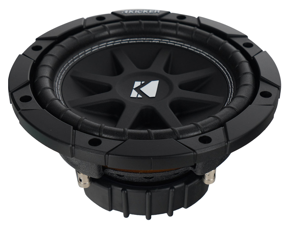 Kicker 43C84 8" 100 Watt RMS Comp Subwoofer 4 Ohm SVC Car Audio Sub C84