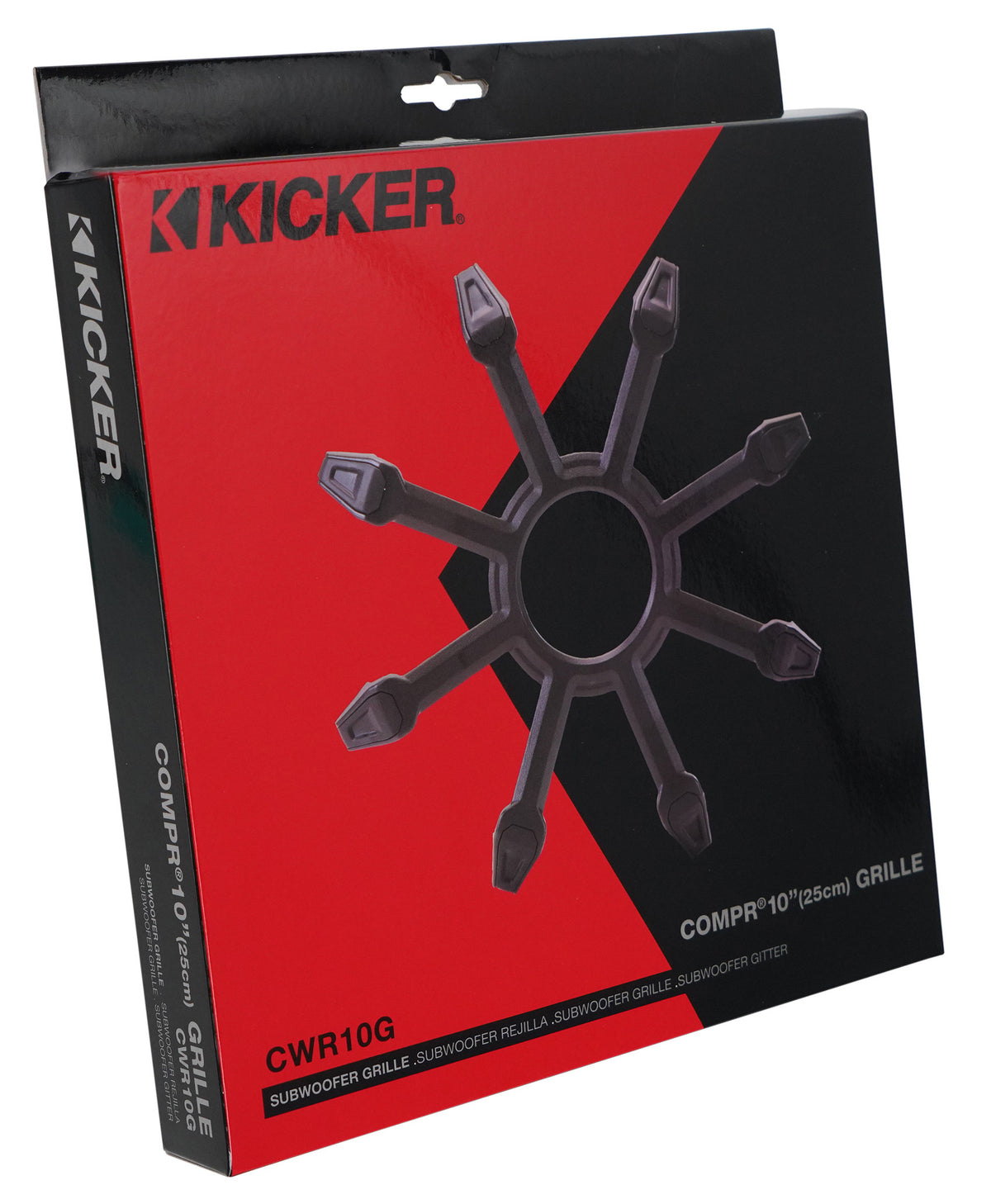 Kicker 43CWR10G 10" Car Subwoofer Grille For CompR/CompRT/CompC Sub CWR10G
