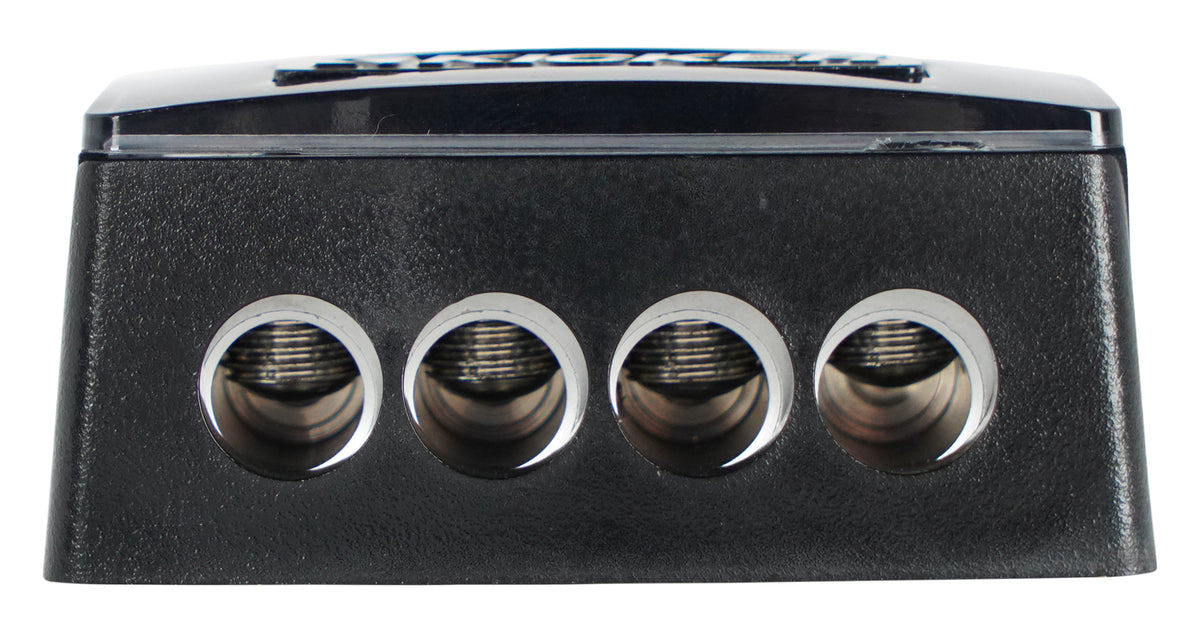 Kicker 46DB4 Distribution Block (2) 1/0-8AWG in, (4) 4-8AWG out DB4