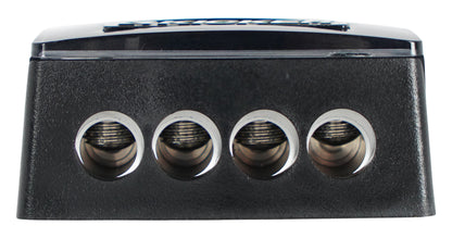 Kicker 46DB4 Distribution Block (2) 1/0-8AWG in, (4) 4-8AWG out DB4
