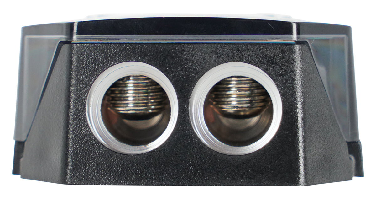 Kicker 46DB4 Distribution Block (2) 1/0-8AWG in, (4) 4-8AWG out DB4