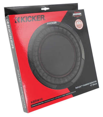 Kicker 47KBRW10 10" Passive Radiator for Dual Sealed Sub Box Enclosure KBRW10