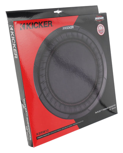 Kicker 47KBRW12 12" Passive Radiator for Dual Sealed Sub Box Enclosure KBRW12