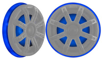 Pair Kicker 51KLSR88 8.8" to 8" LED Adapter Rings for 8" Marine Speakers KLSR8