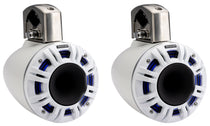 (2) Kicker 51KMTCXL65W 6.5" Horn Loaded Marine Wakeboard Tower Speakers KMTCXL65