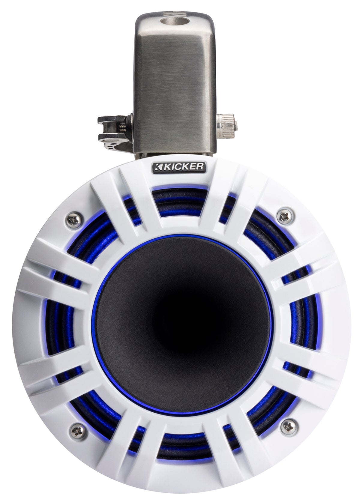 (2) Kicker 51KMTCXL65W 6.5" Horn Loaded Marine Wakeboard Tower Speakers KMTCXL65